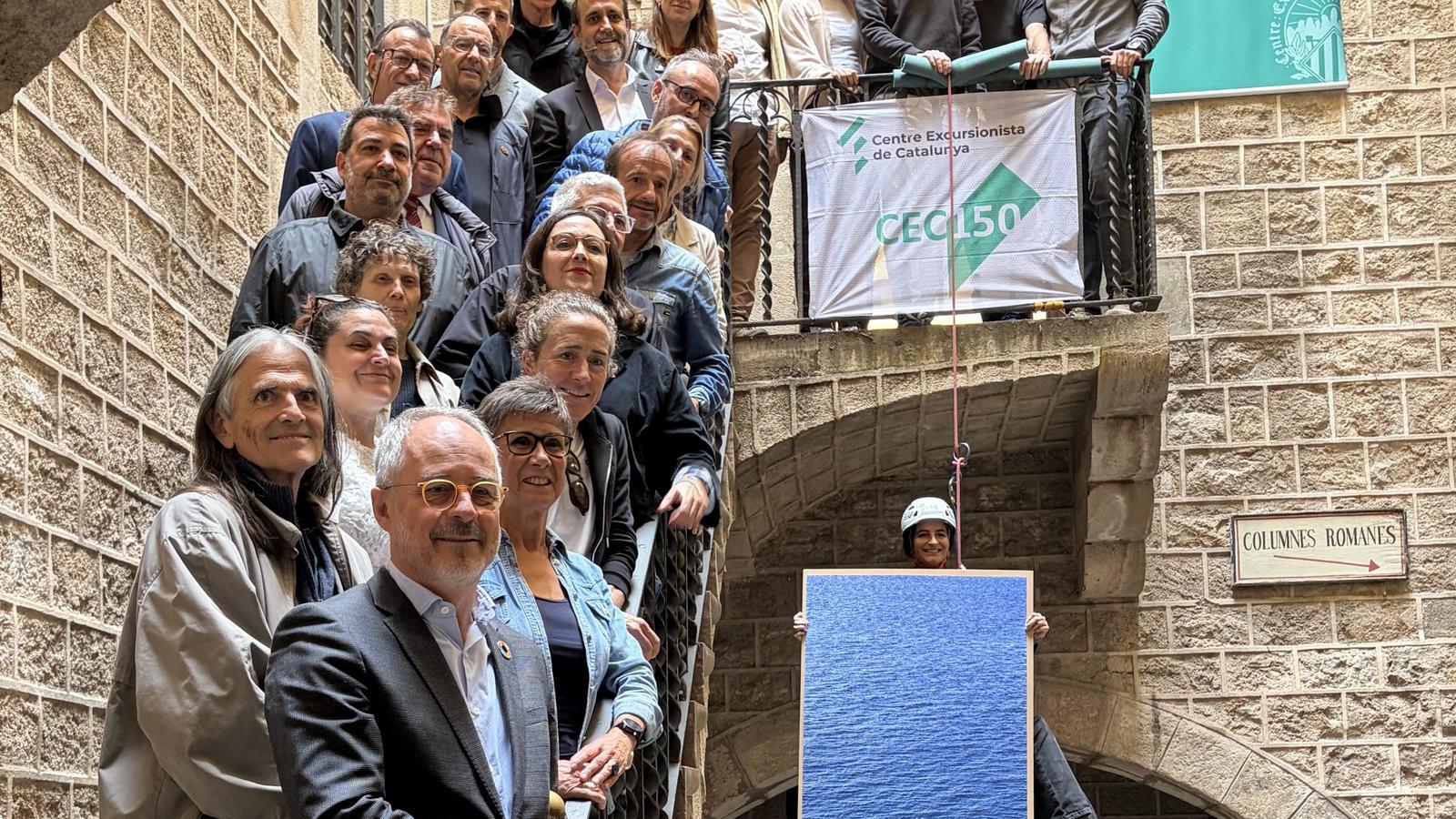 El Centro excursionista de Cataluña presenta los actos de su 150 aniversario