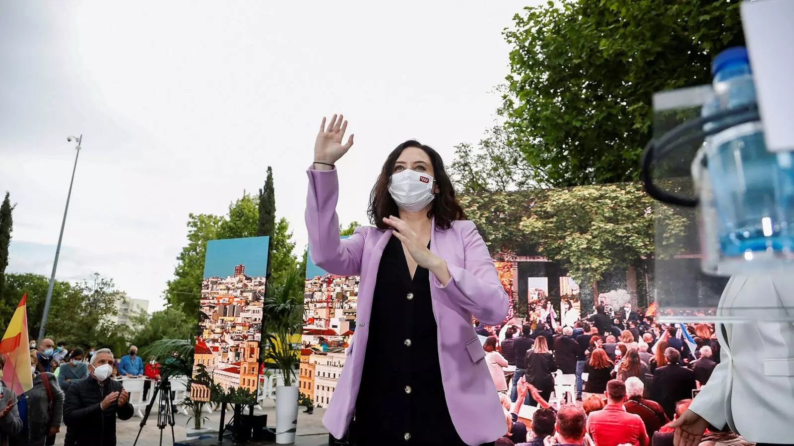 La presidenta madrileña en funciones y candidata a la reelección, Isabel Díaz Ayuso.