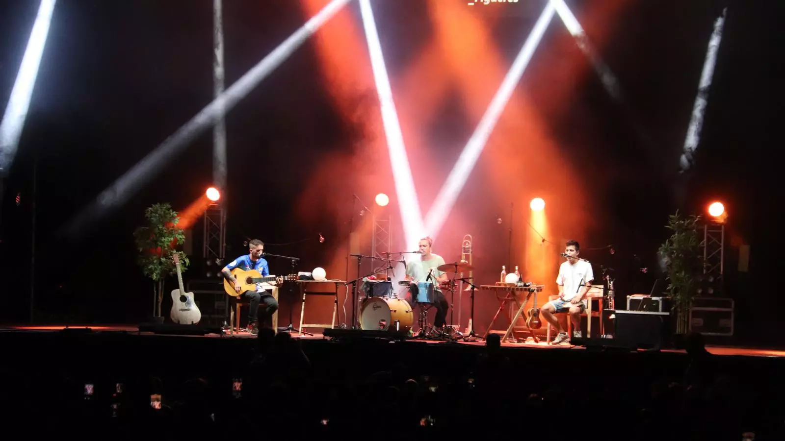 Stay Homas en el concert de les Nits d'Acústica el 27 d'agost de 2020