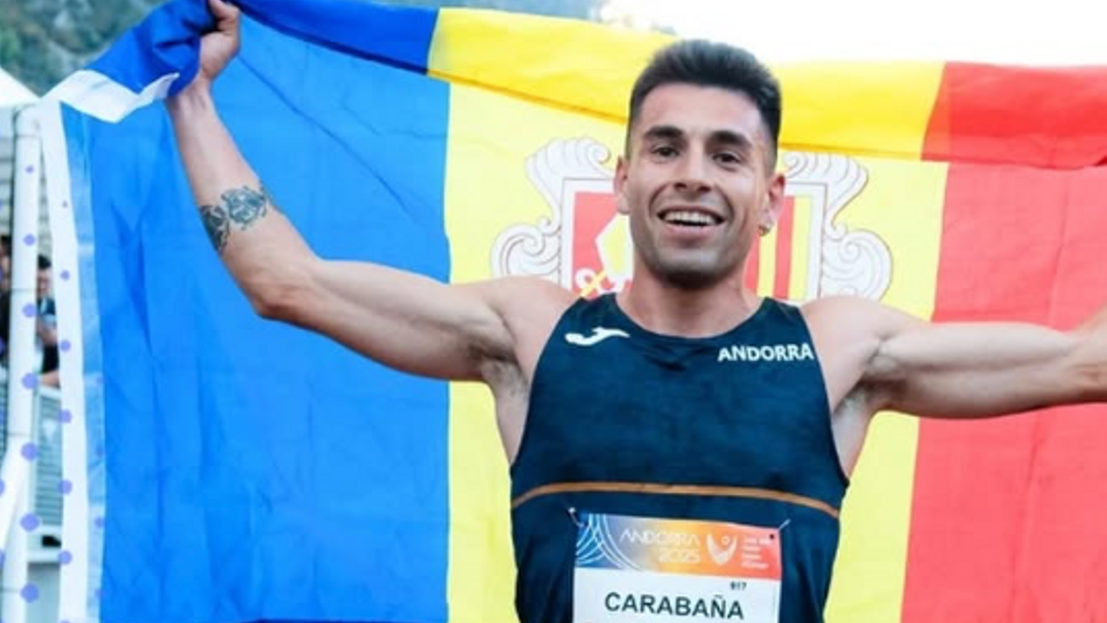 Nahuel Carabaña durant la prova.