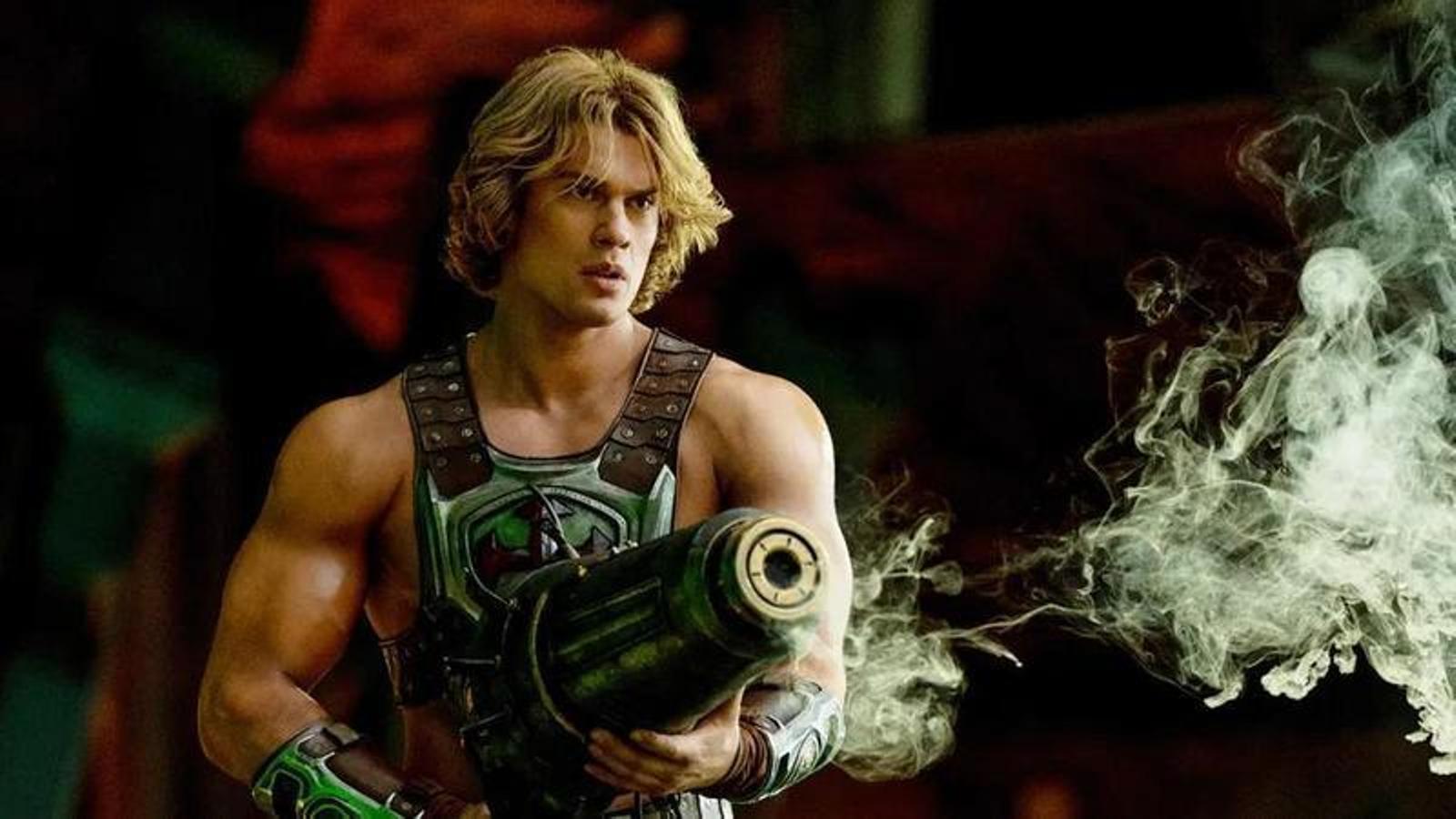 Nicholas Galitzine en la película 'He-Man y los Masters del Universo'.