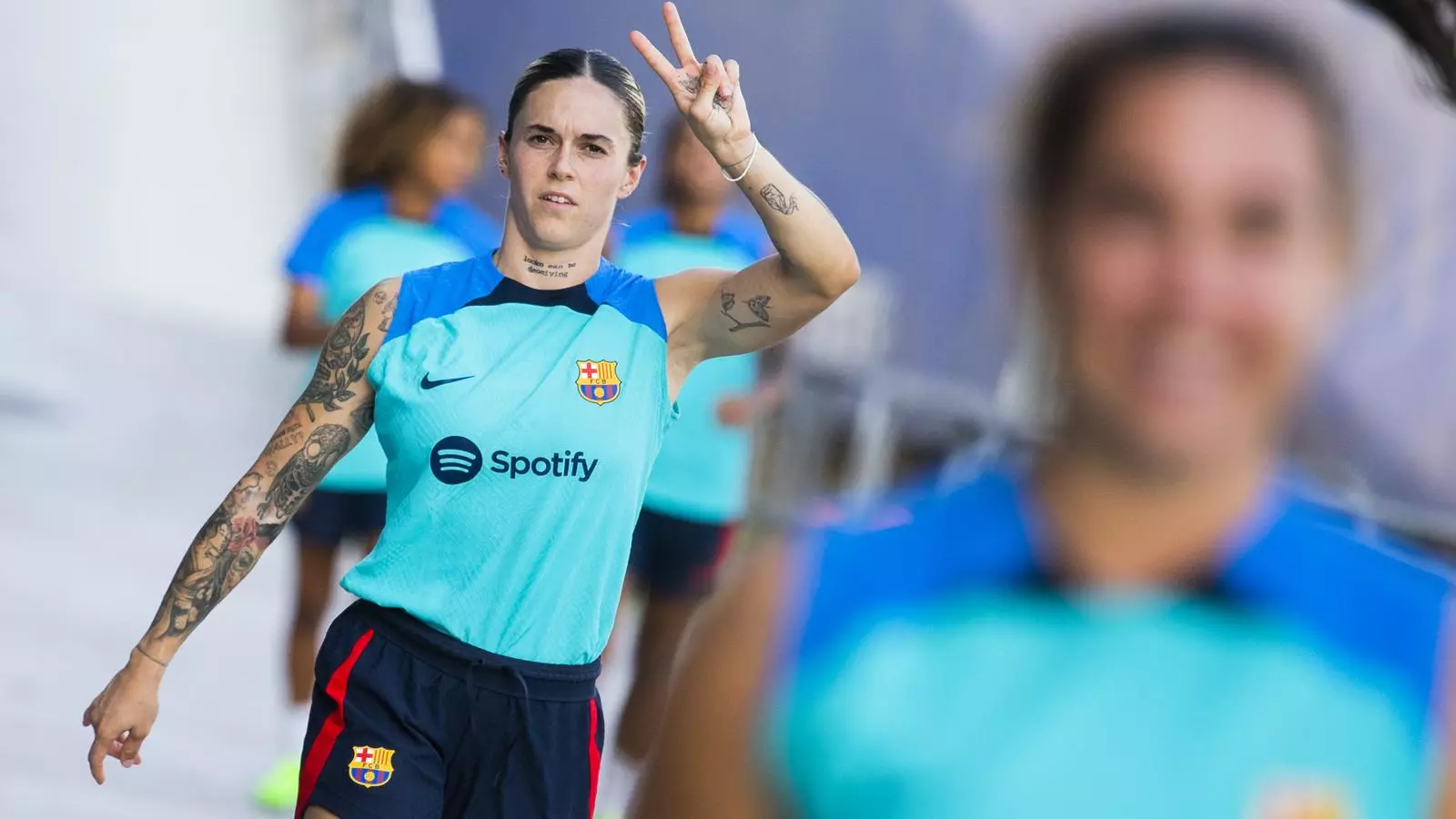 Mapi León, llesta per jugar el Gamper amb el Barça