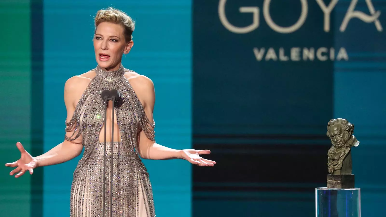 Cate Blanchett, a la gala dels premis Goya