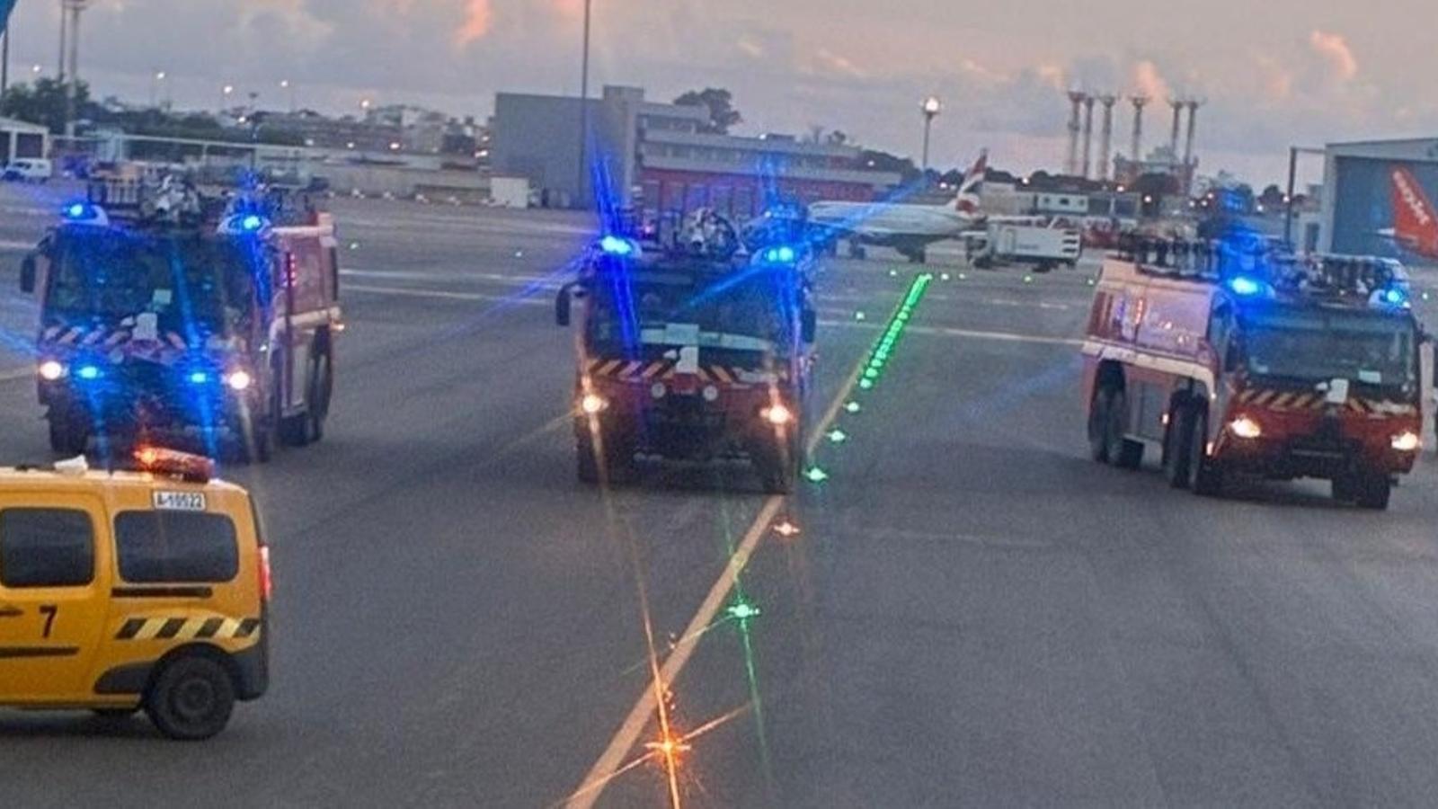 La pista donde ha tenido lugar el incidente.