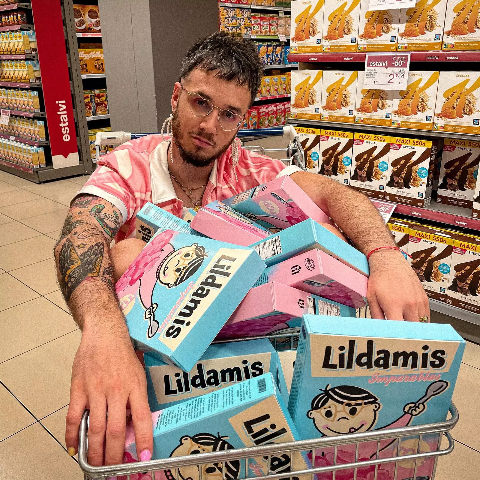 El músic Lildami.