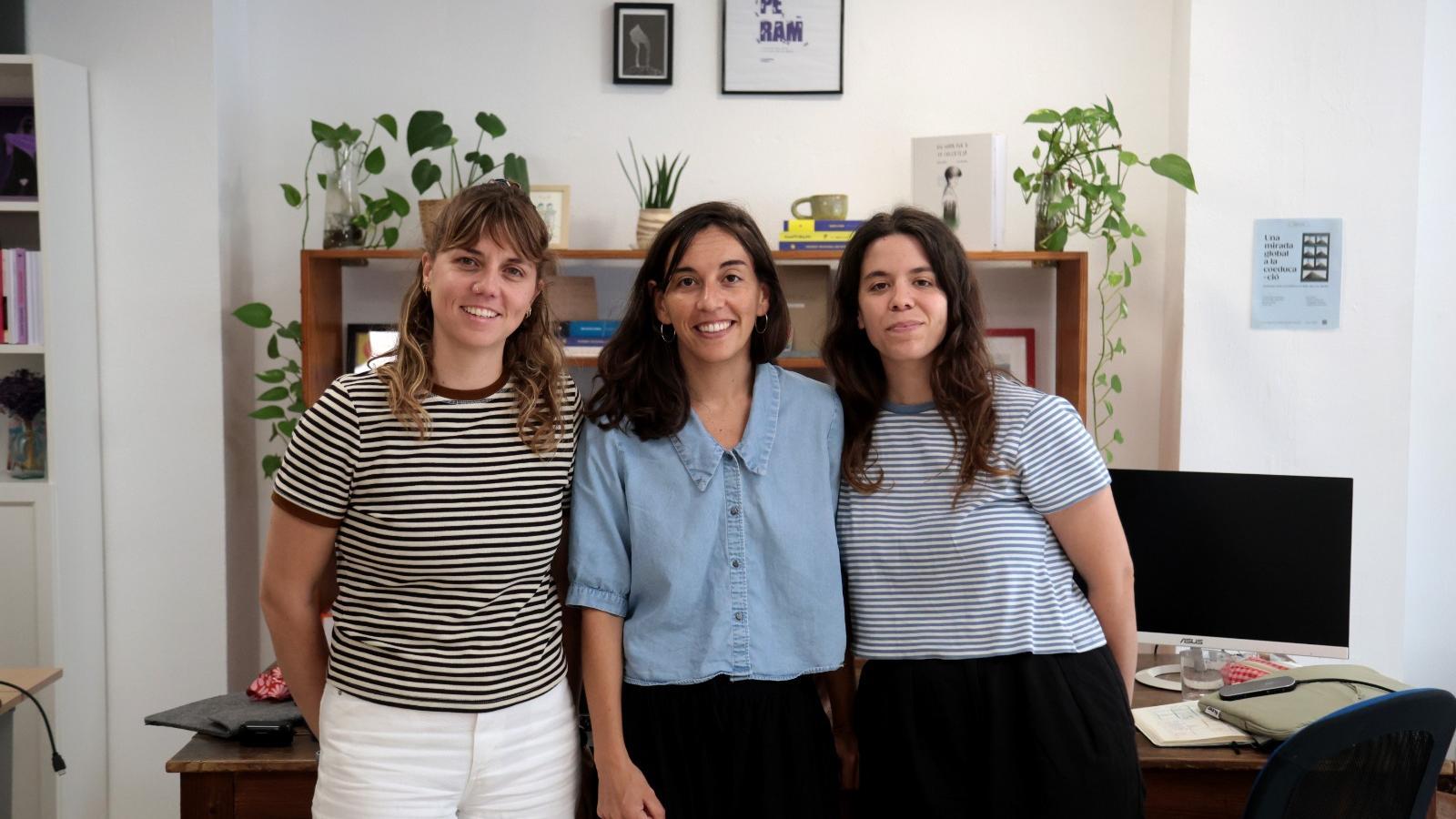 Aina Quintana, Carmen Tovar y Carme Rosselló
