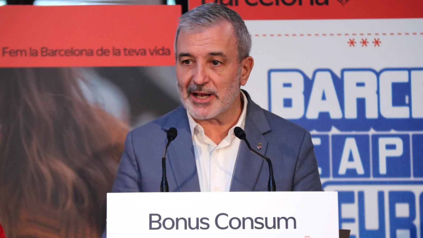 The mayor of Barcelona, Jaume Collboni, this Wednesday.