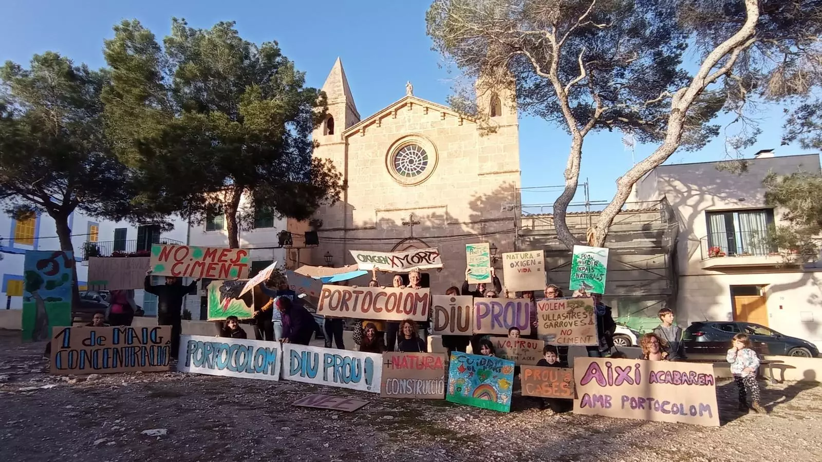 La manifestació serà aquest diumenge a la plaça de l'església de Felanitx.
