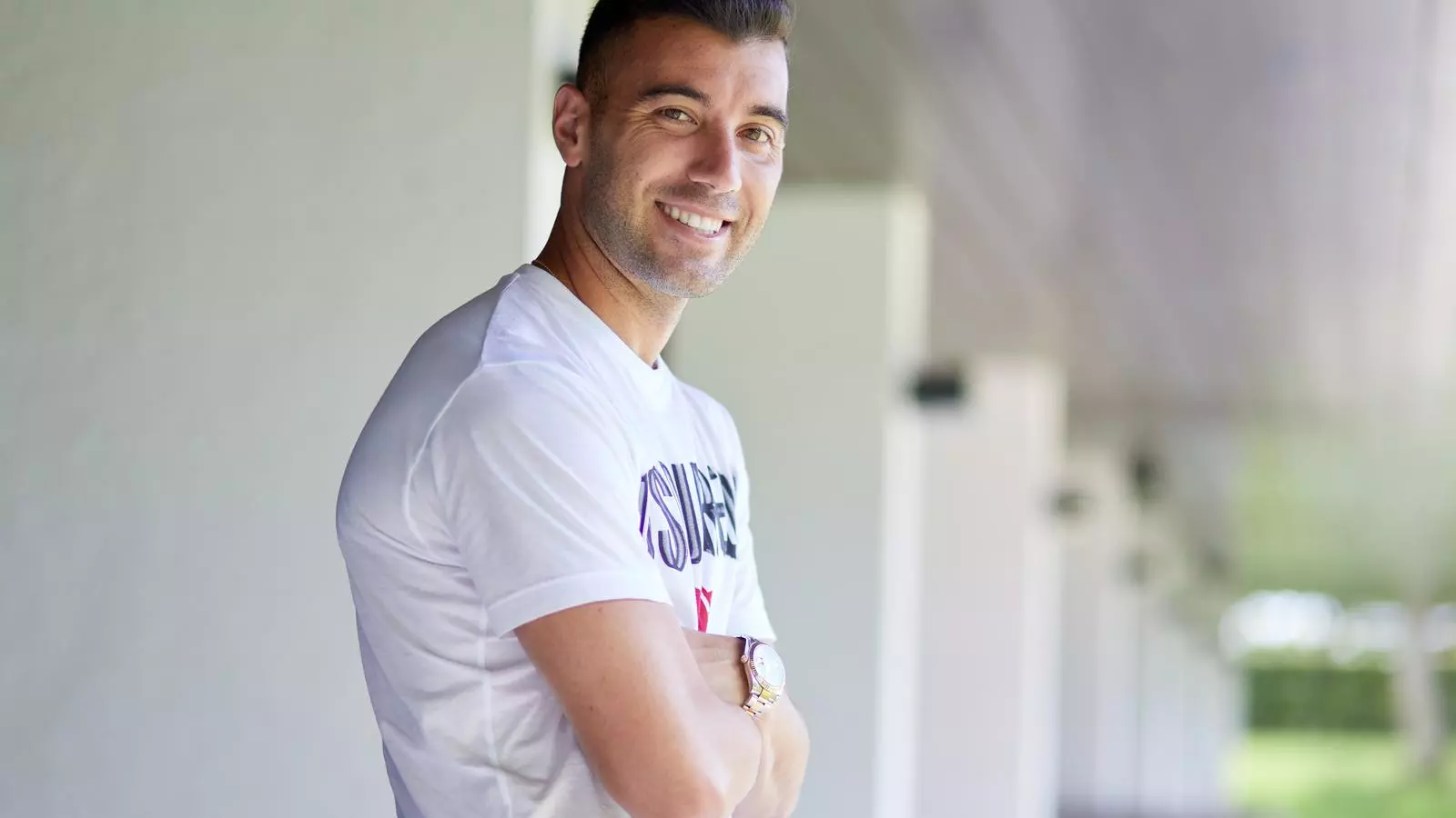 Borja García, migcampista del Girona.