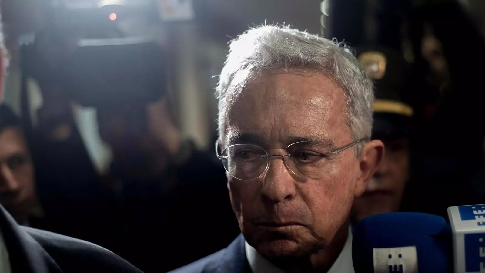 L’expresident colombià Álvaro Uribe arriba a la Cort Suprema el passat octubre
