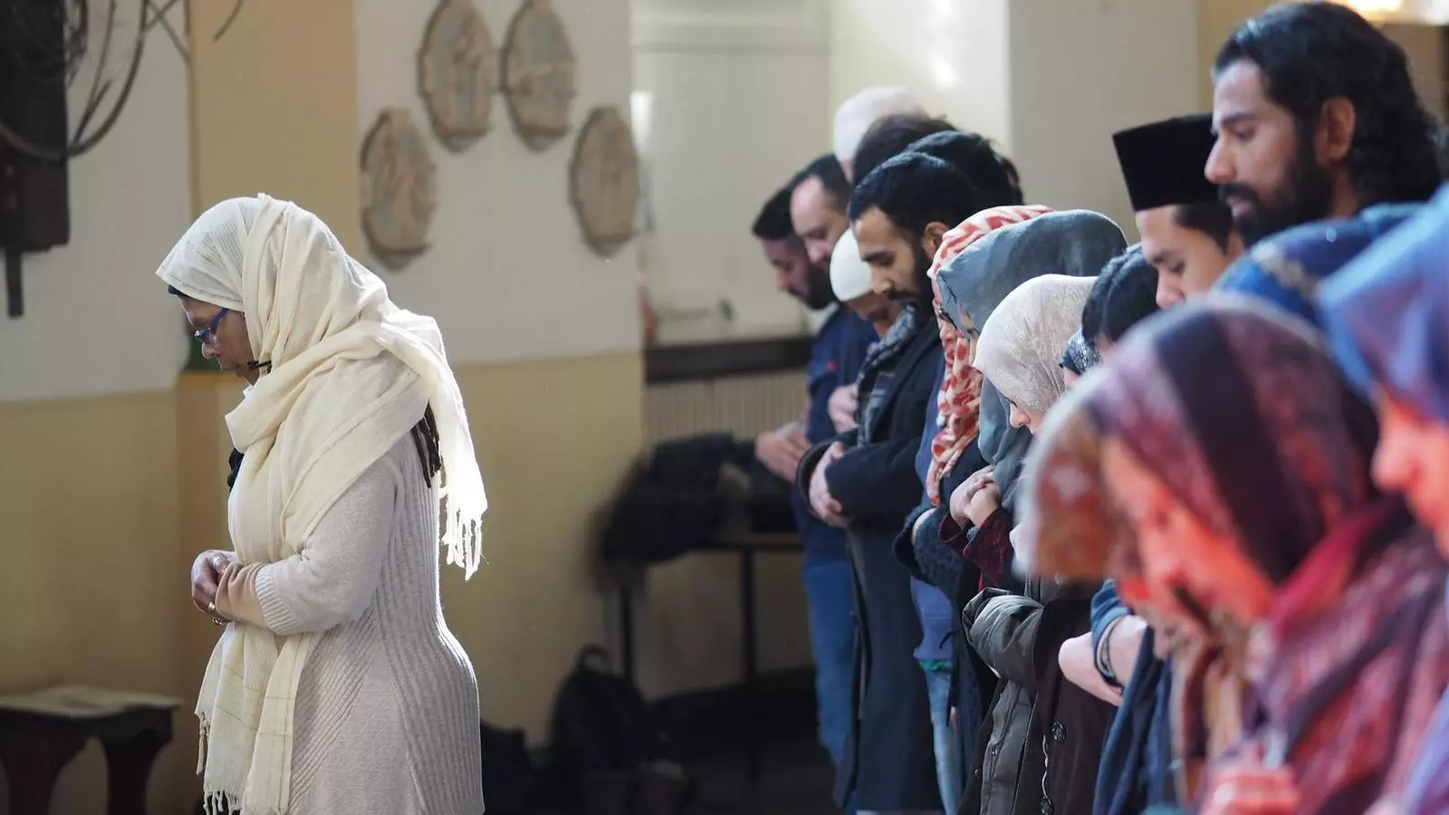 Una pregària amb una dona imam a la Inclusive Mosque Initiative de Londres.
