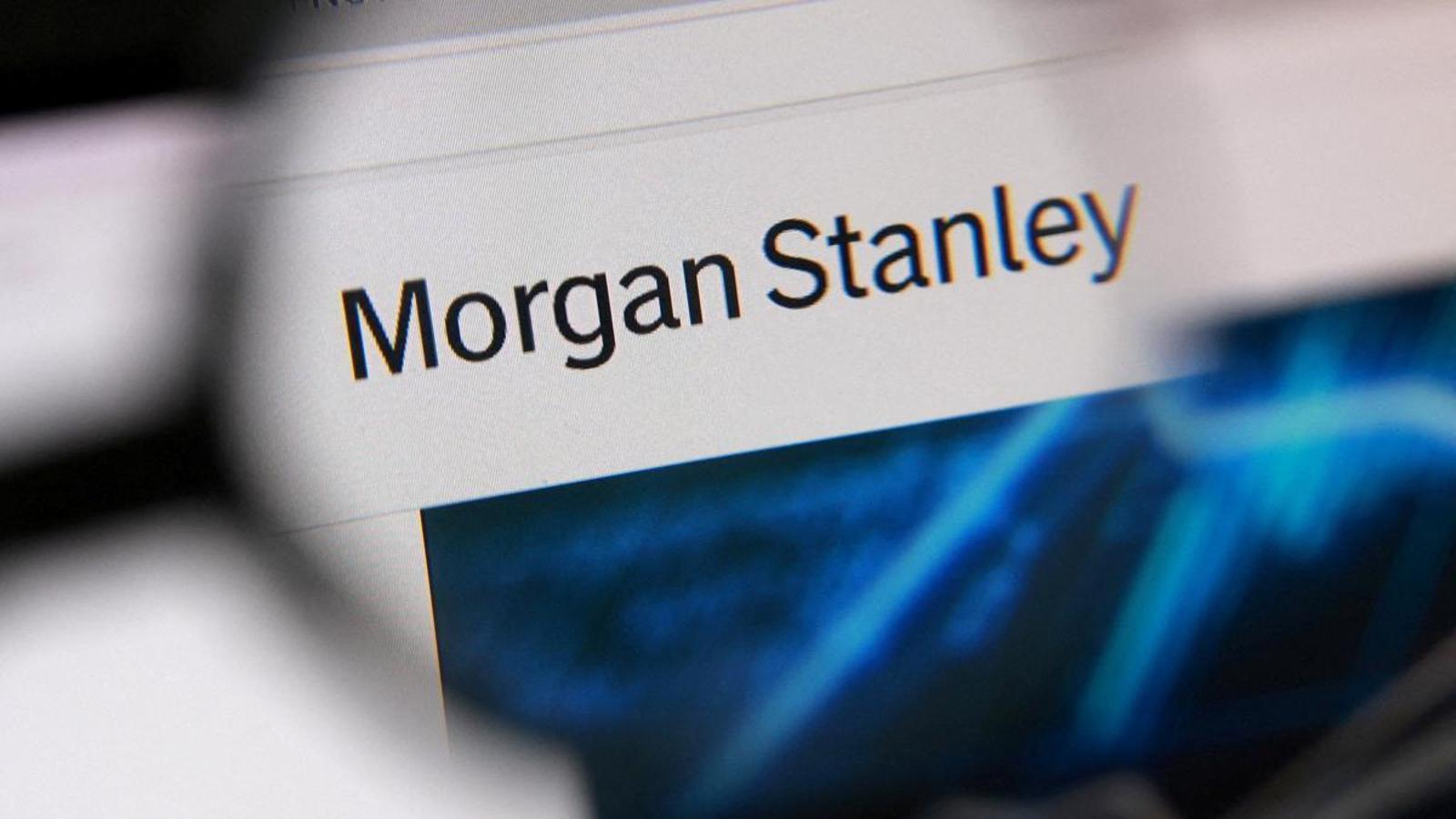Morgan Stanley logo in an illustrative image.