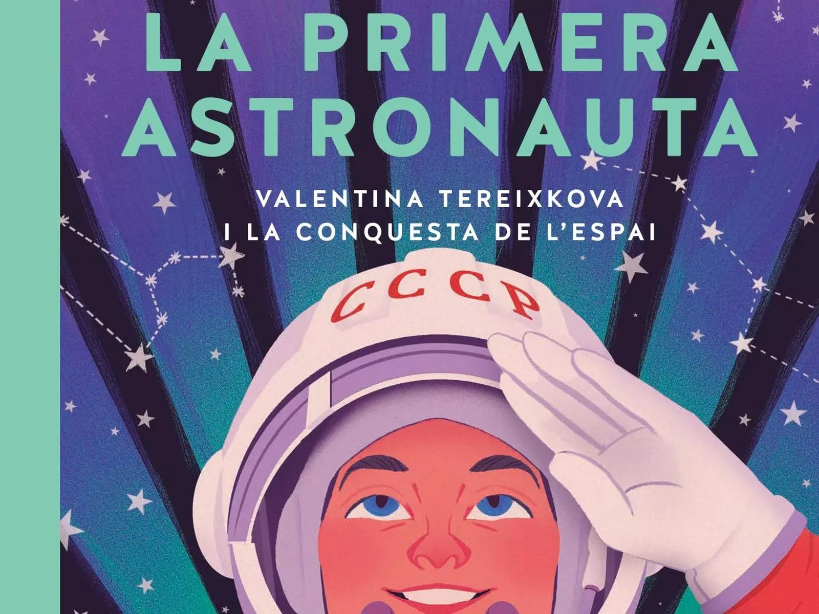 Portada del llibre 'La primera astronauta'