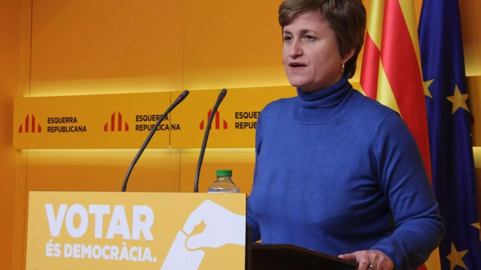 Anna Simó, en roda de premsa / ACN