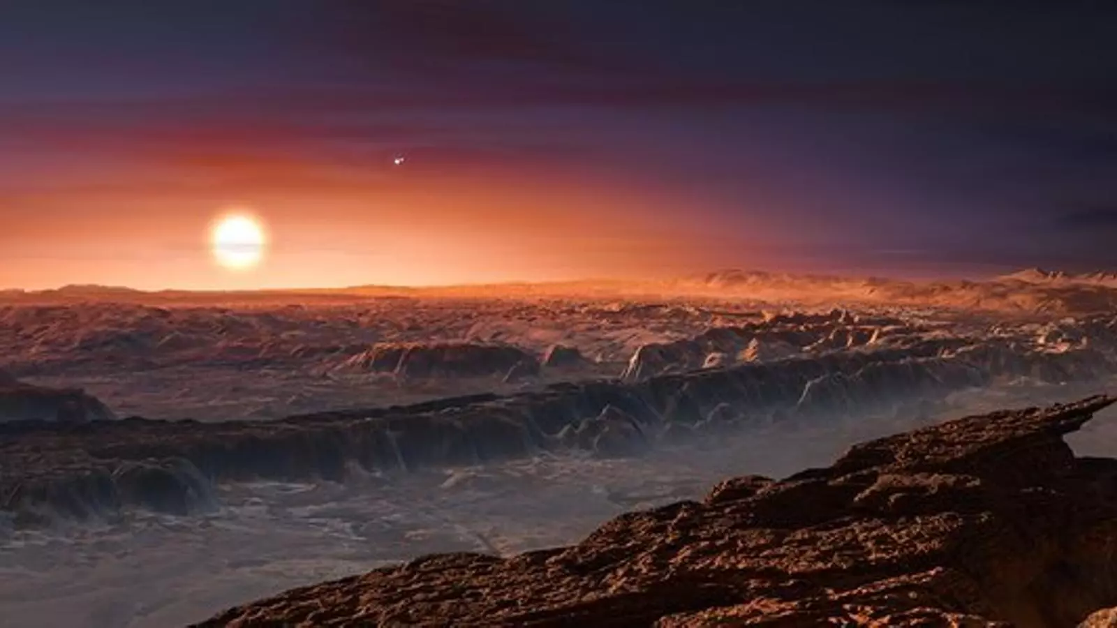 Una simulació de com podria ser el planeta descobert recentment