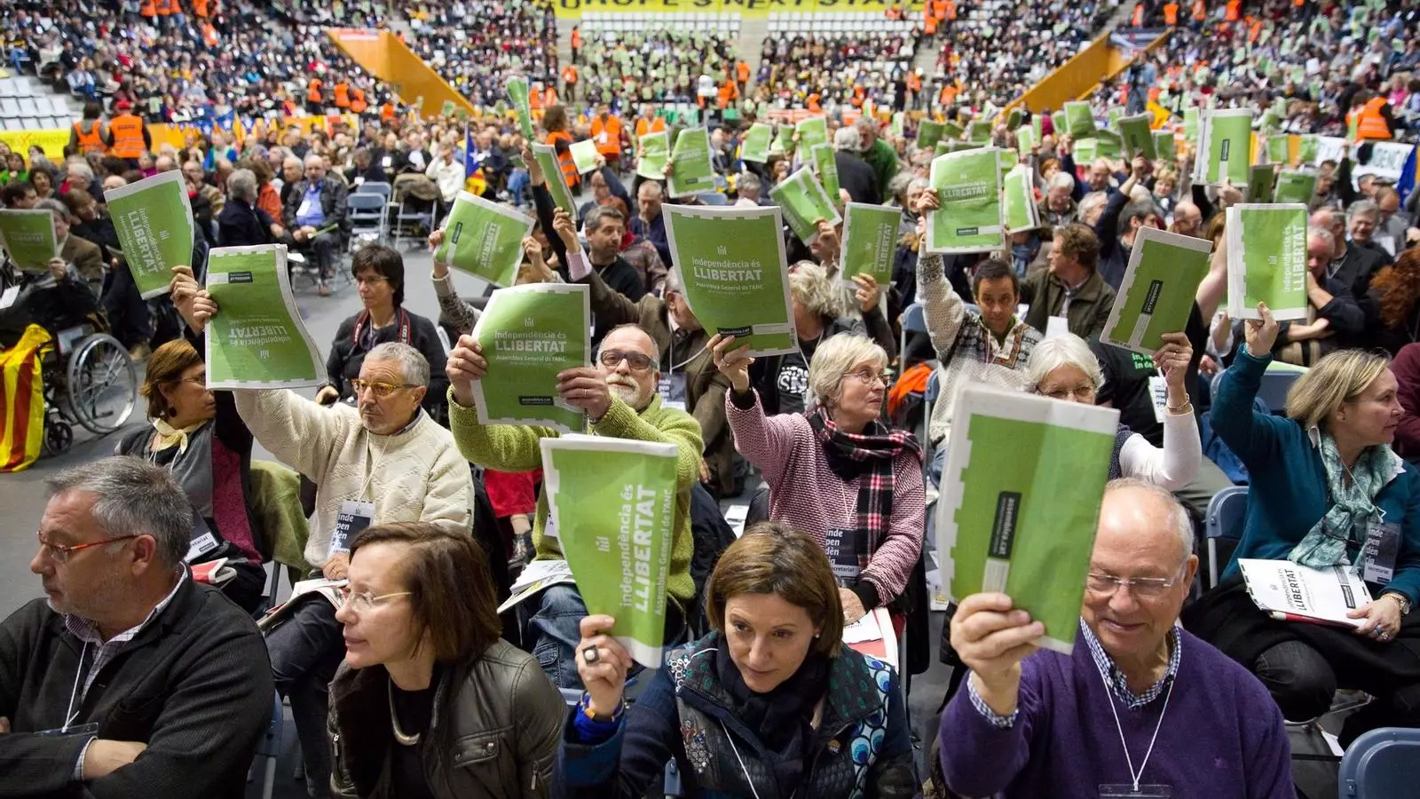L'assemblea general de l'ANC del 16 de març va actualitzar el full de ruta aprovat un any abans i que havia quedat superat amb la gran manifestació que va liderar l'Onze de Setembre del 2012.