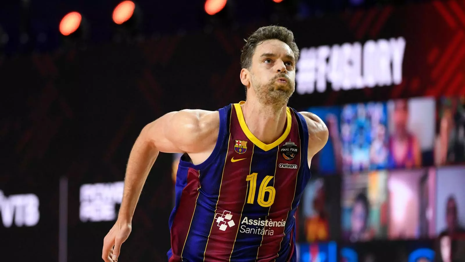Pau Gasol durant la final