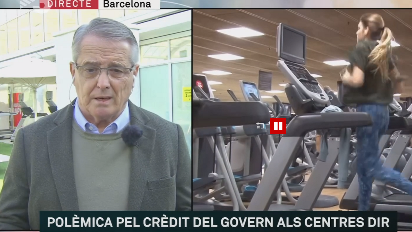 Ramon Canela, fundador de DECIR, durante la entrevista.