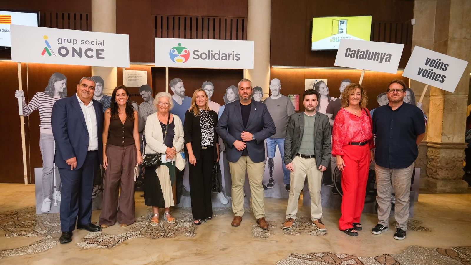 Los ganadores de los Premios Solidarios ONCE Cataluña 2026