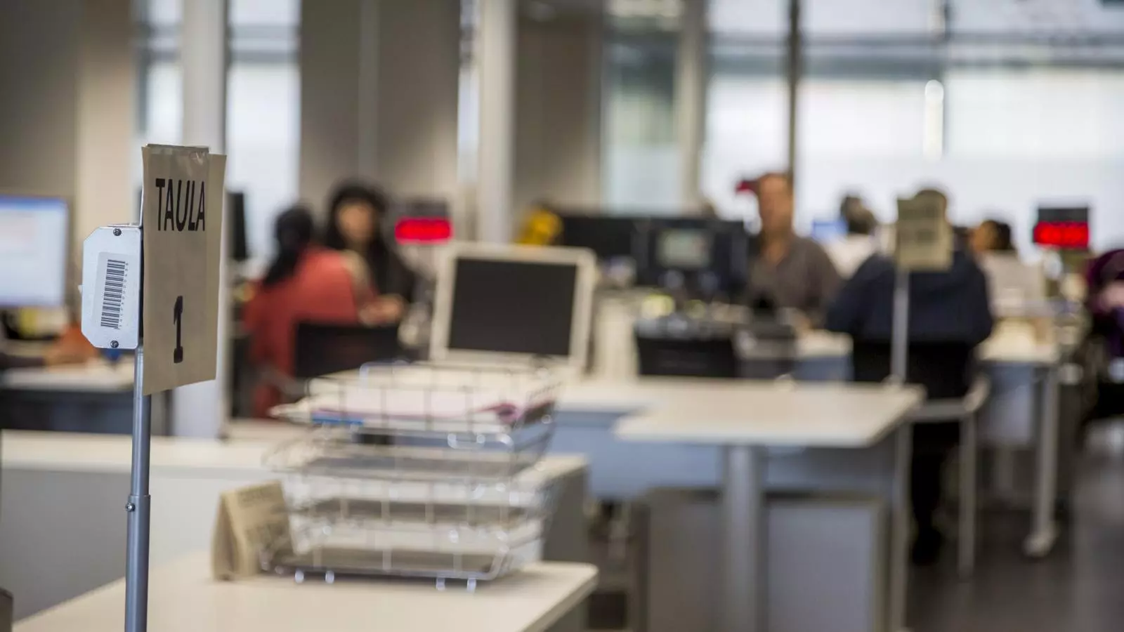 Oficina de trabajo en Cornellà.
