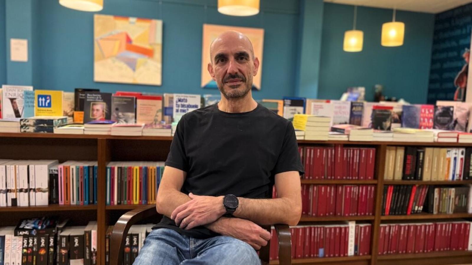 Fausto Puerto Quetglas, Schriftsteller und Eigentümer der Buchhandlung Món de Llibres in Manacor,