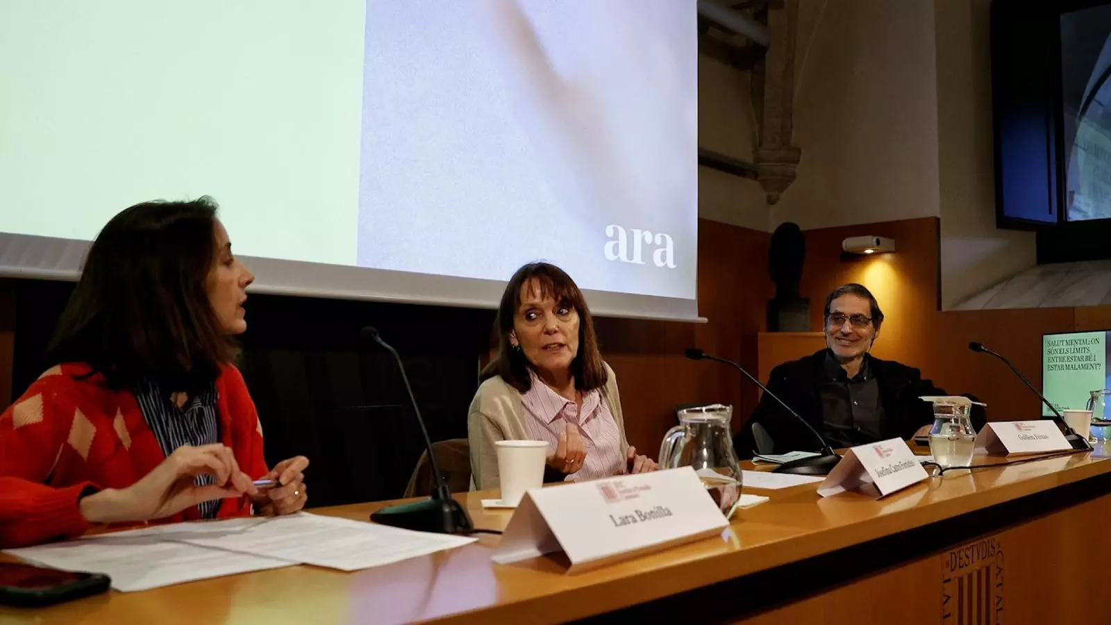 Acte IEC: "El millor ansiolític és tenir un cercle d'amics"