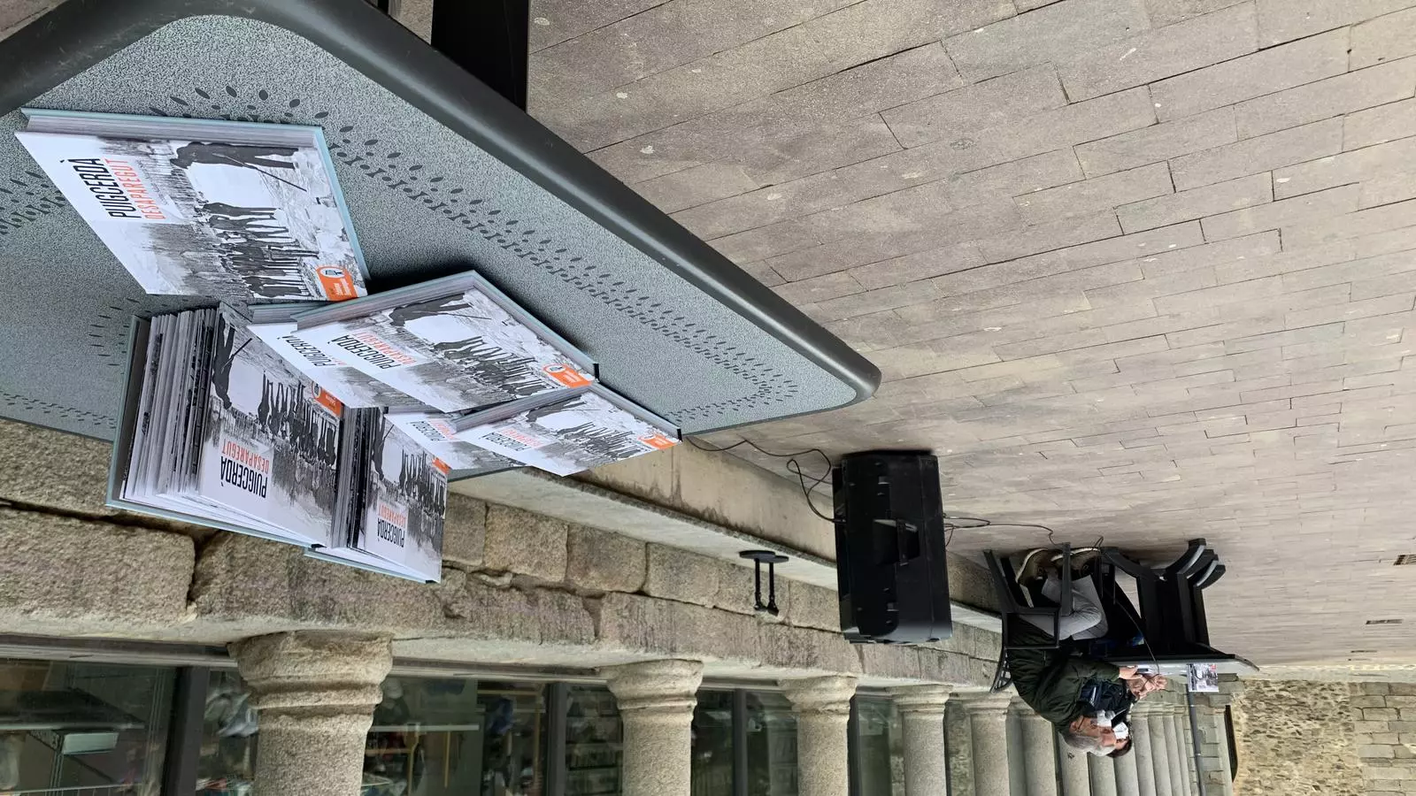 Un moment de la presentació de 'Puigcerdà desaparegut'