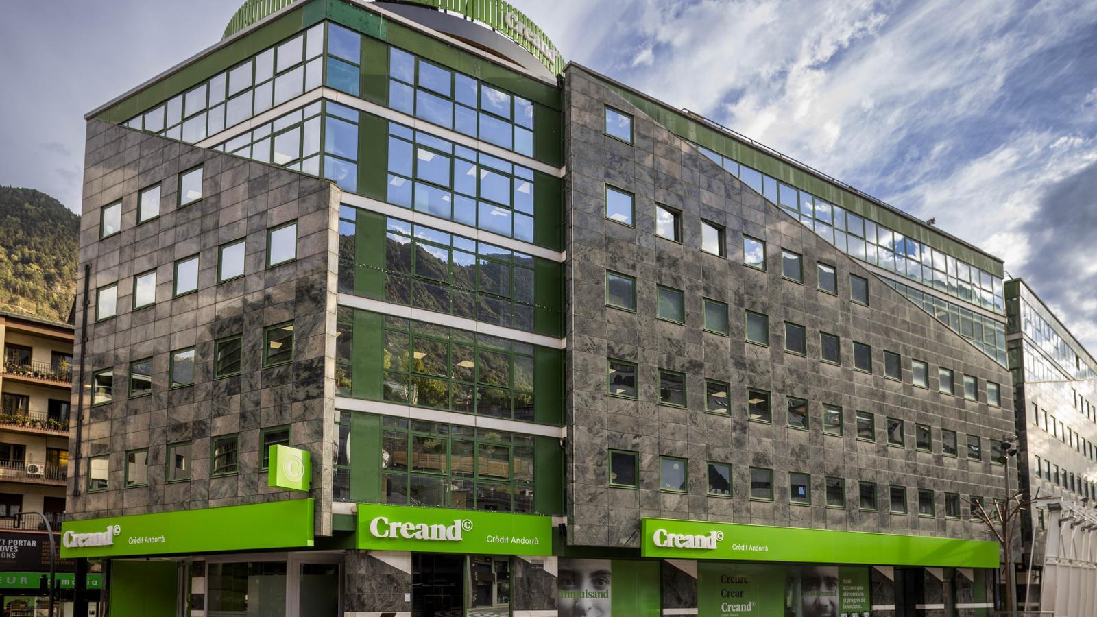 Seu Social de Creand Crèdit Andorrà.