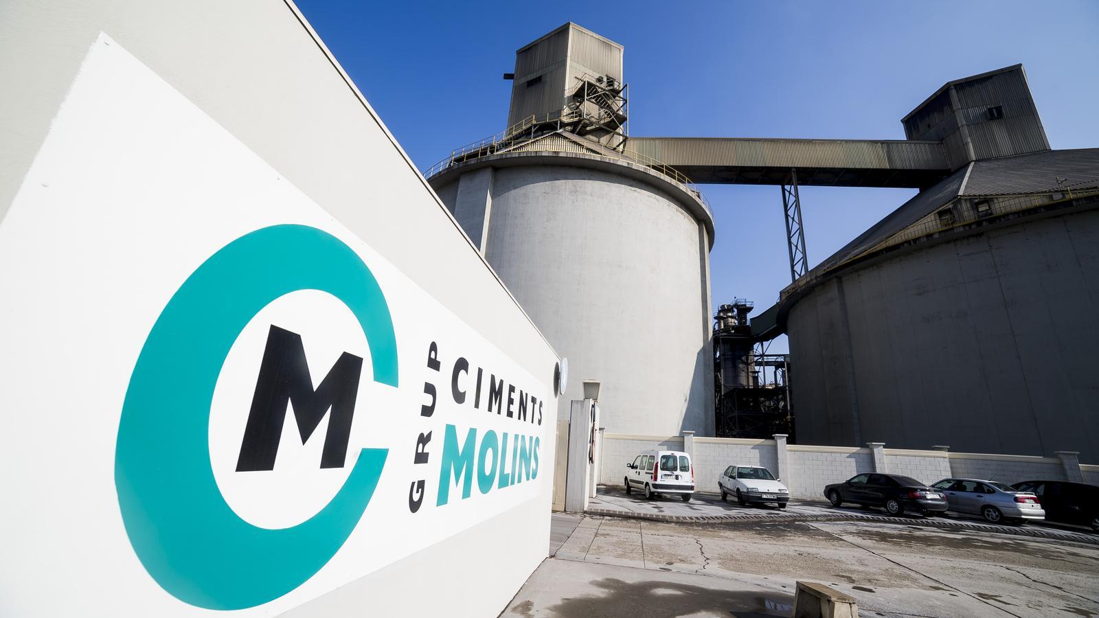 La fábrica Ciments Molins en Sant Vicenç dels Horts.