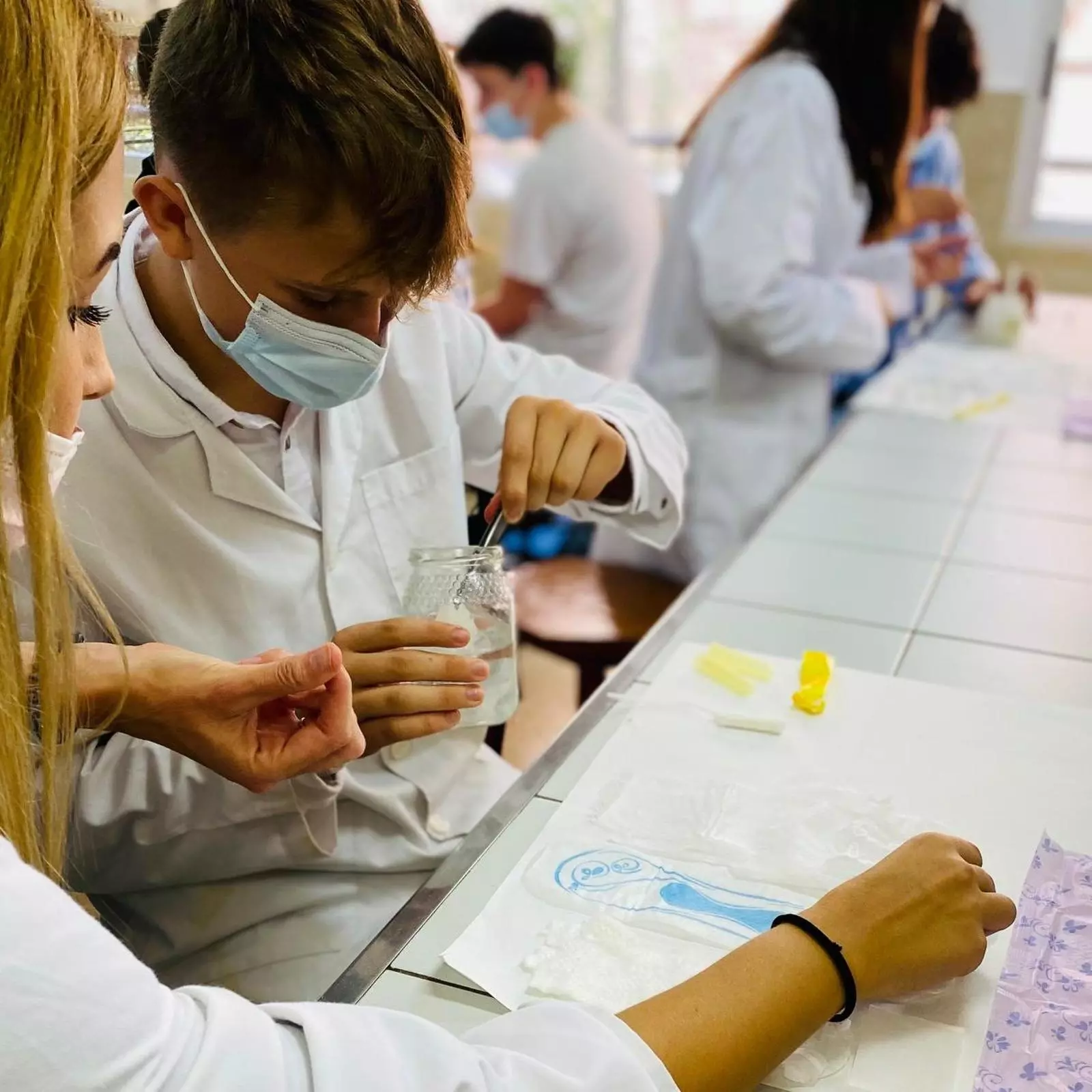 El programa pilot va convertir-se en una oportunitat per explicar la menstruació des d’altres vessants