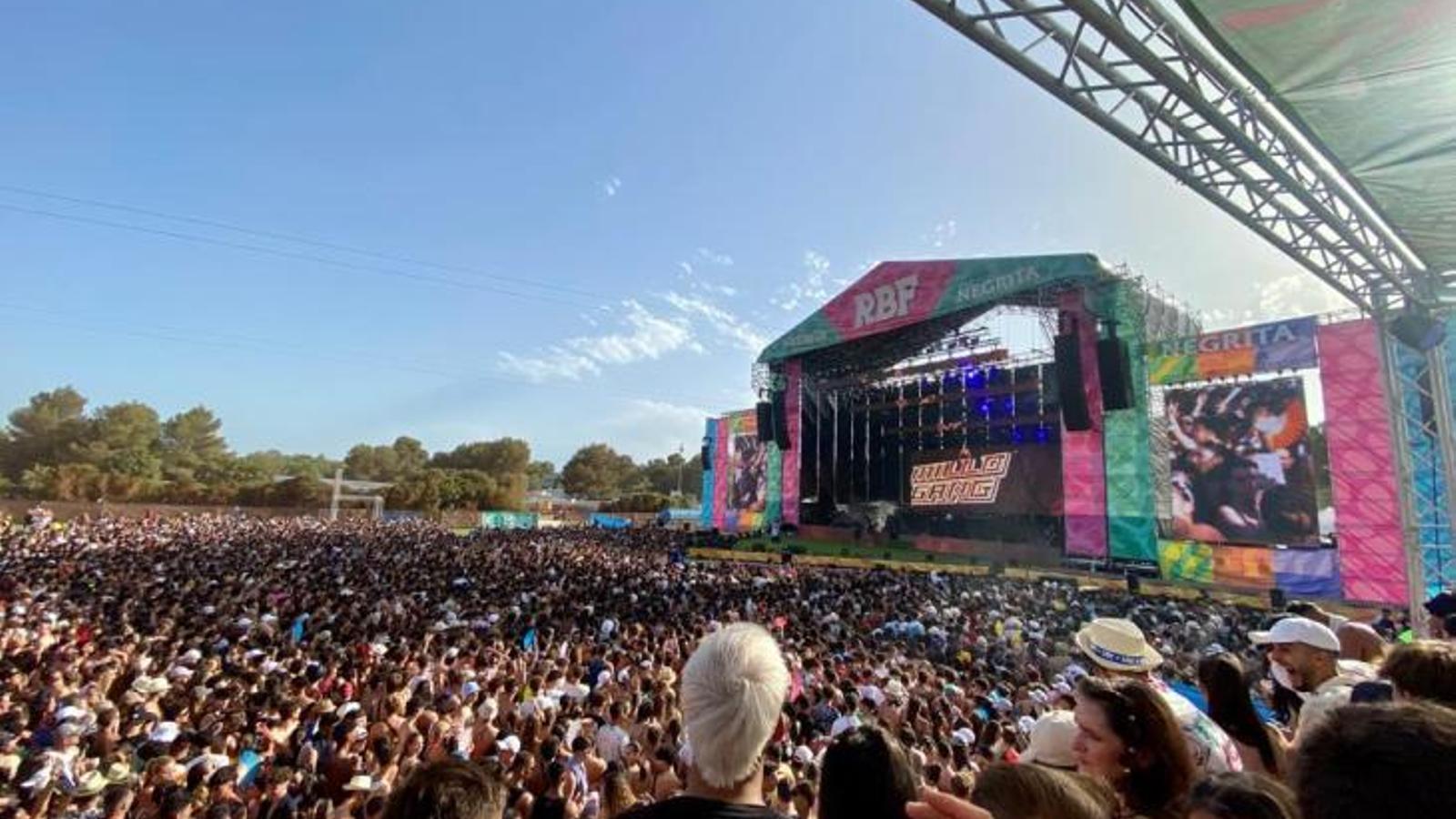 Eine der Ausgaben des Reggaeton Beach Festivals auf Mallorca.