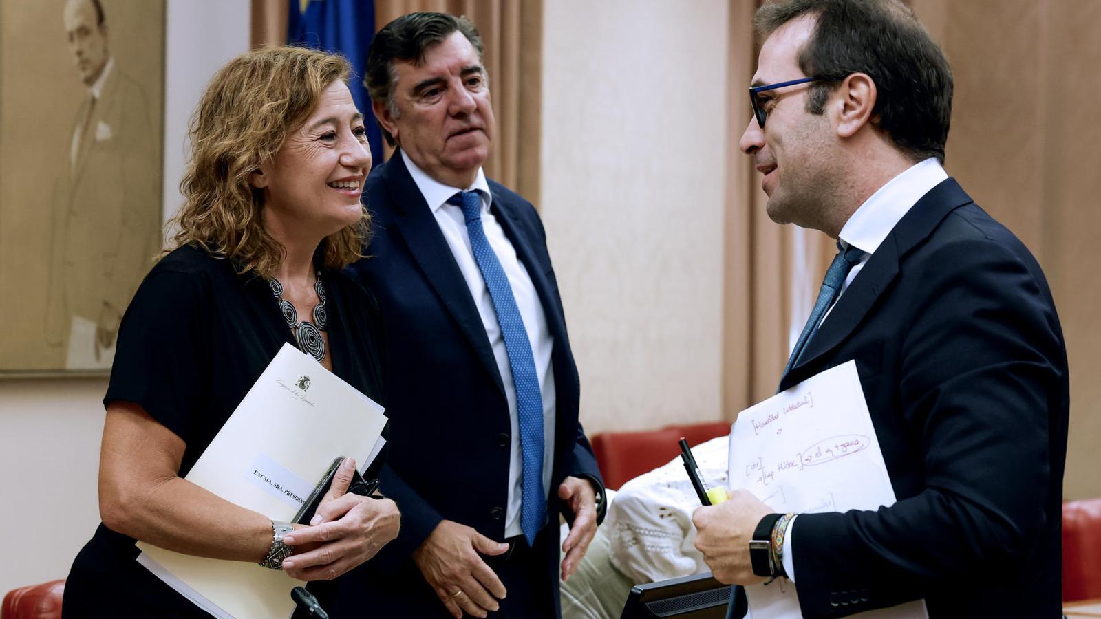 El vicepresidente primero y ministro de Economía, Carlos Cuerpo, en la diputación permanente del Congreso