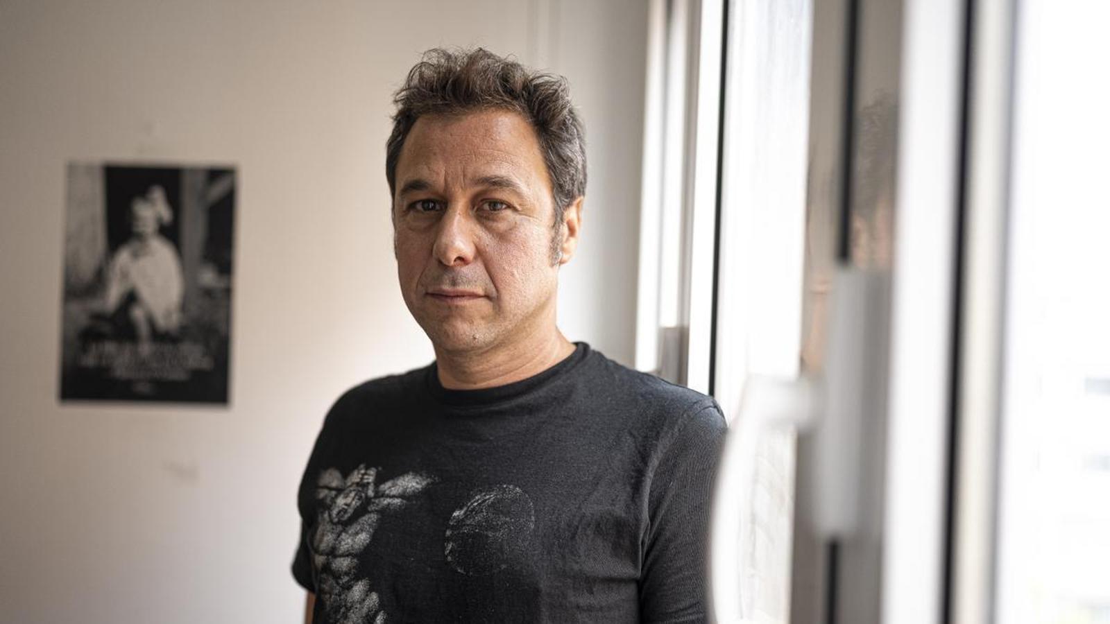 The writer and editor Ramon Mas, this August in Barcelona