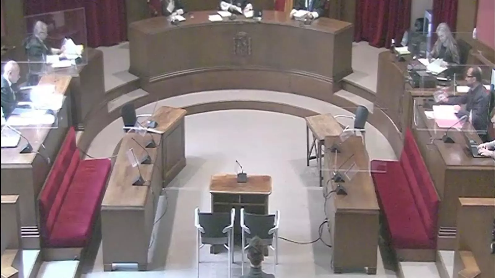 Vivet, durant la vista oral pel recurs d'apel·lació a la sentència