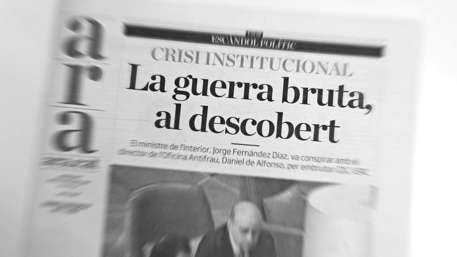 L'anàlisi d'Antoni Bassas: 'Fernández Díaz: "El presidente del gobierno lo sabe"'
