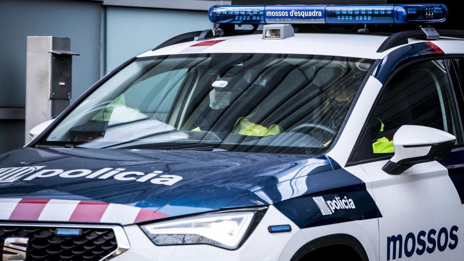 A Mossos d'Esquadra car