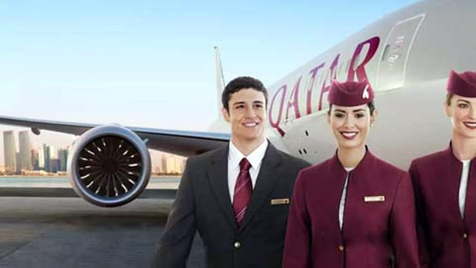 Imatge promocional de l'aerolínia Qatar Airways.