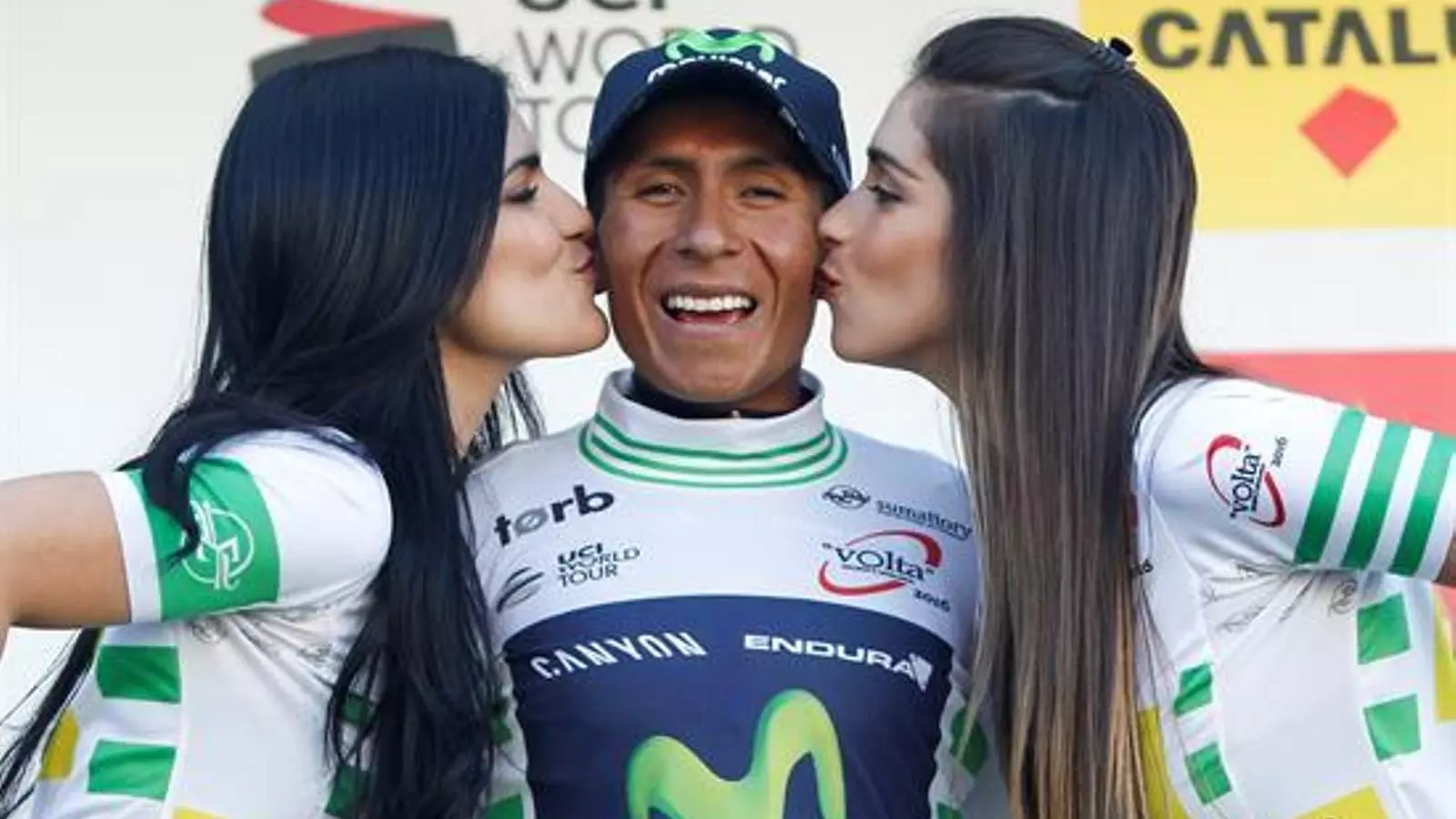 Nairo Quintana, líder de la Volta