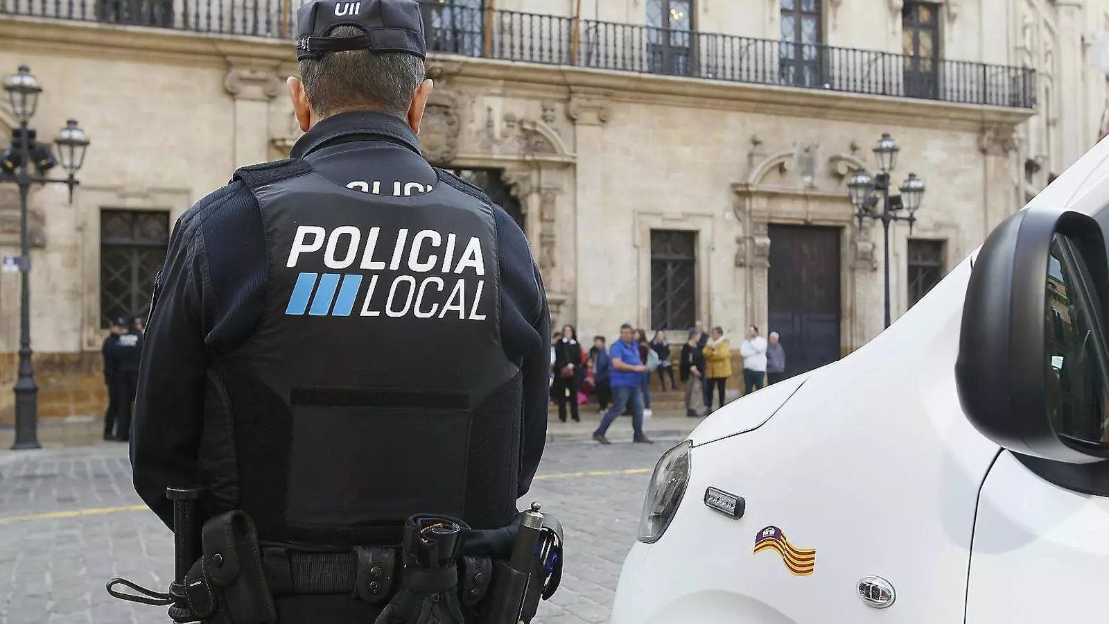 Imatge d'arxiu d'un agent de la Policia Local de Palma.