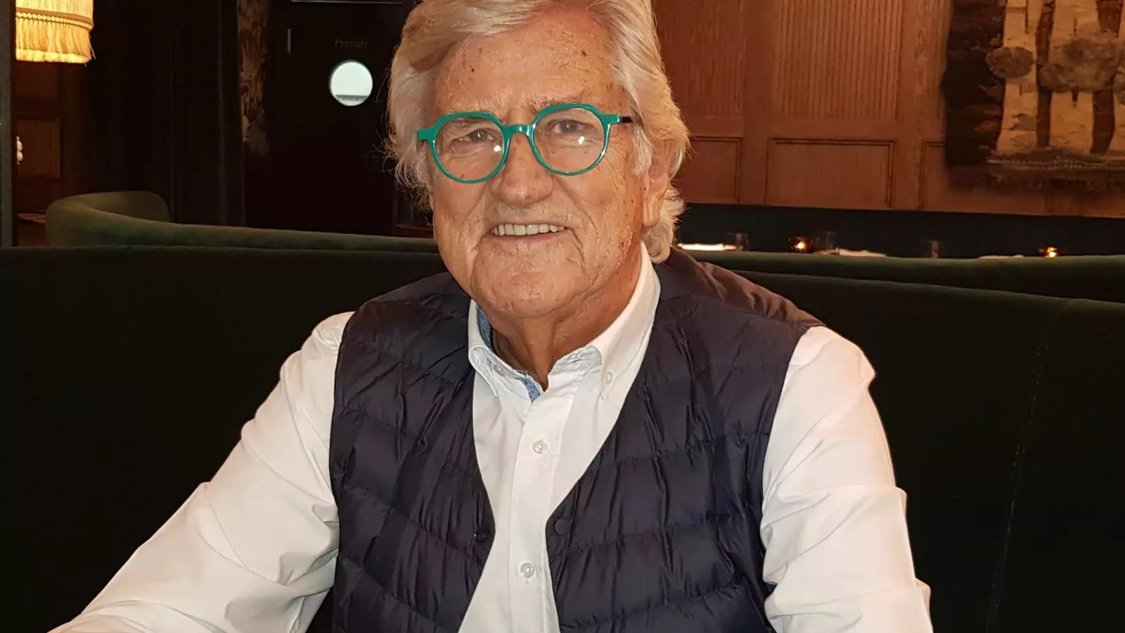 Pepe Domingo Castaño, fa uns dies, en un acte a Londres