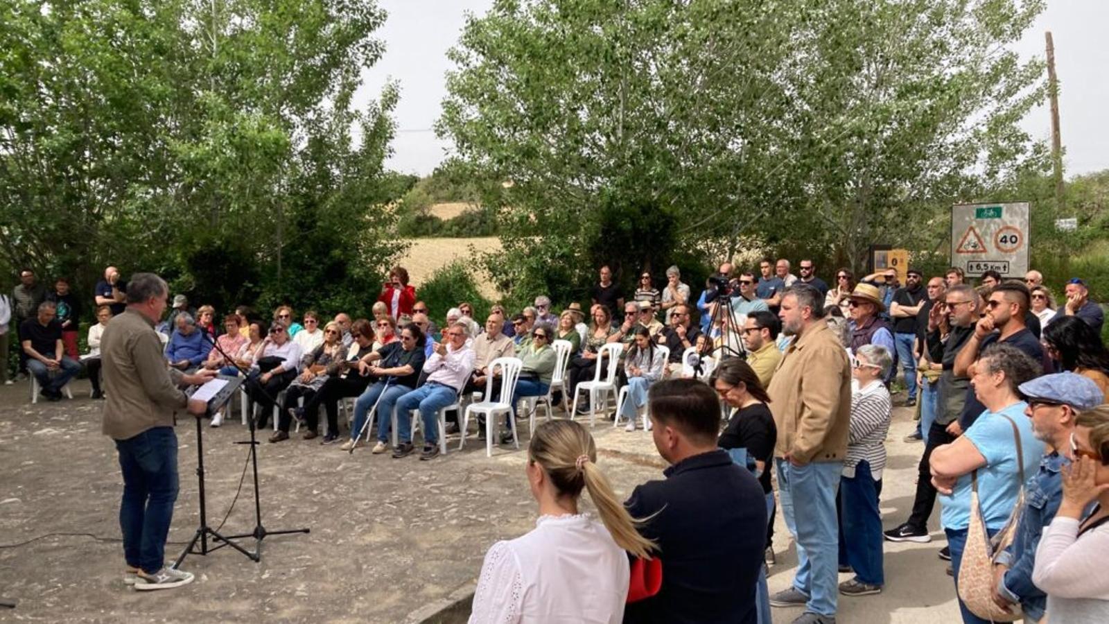 Un moment de l'acte.