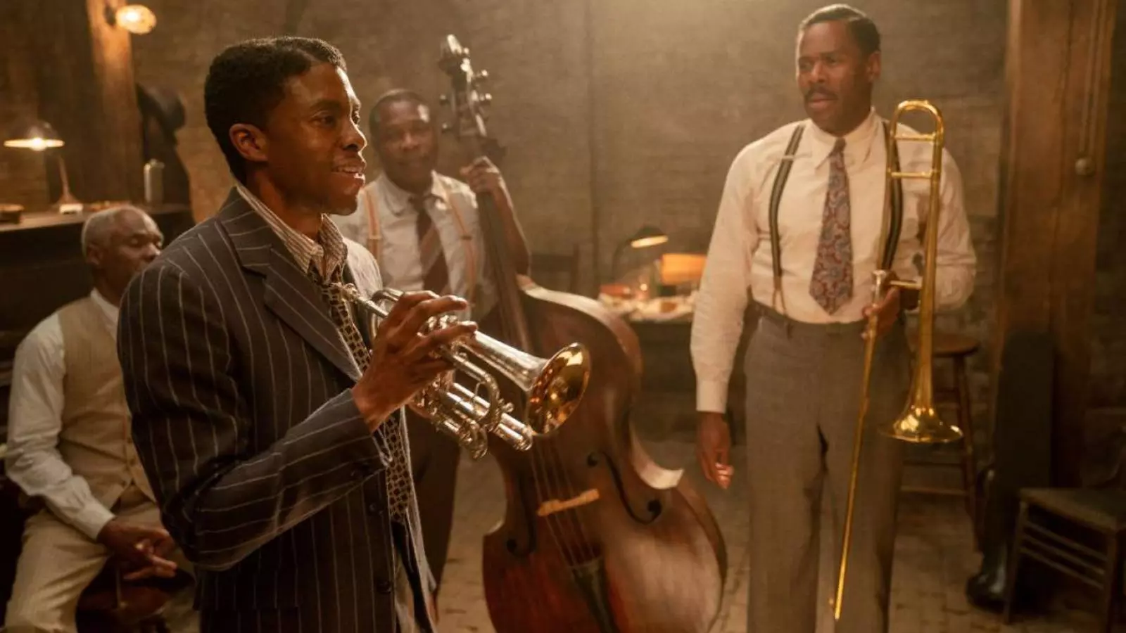 Chadwick Boseman a 'La madre del blues'