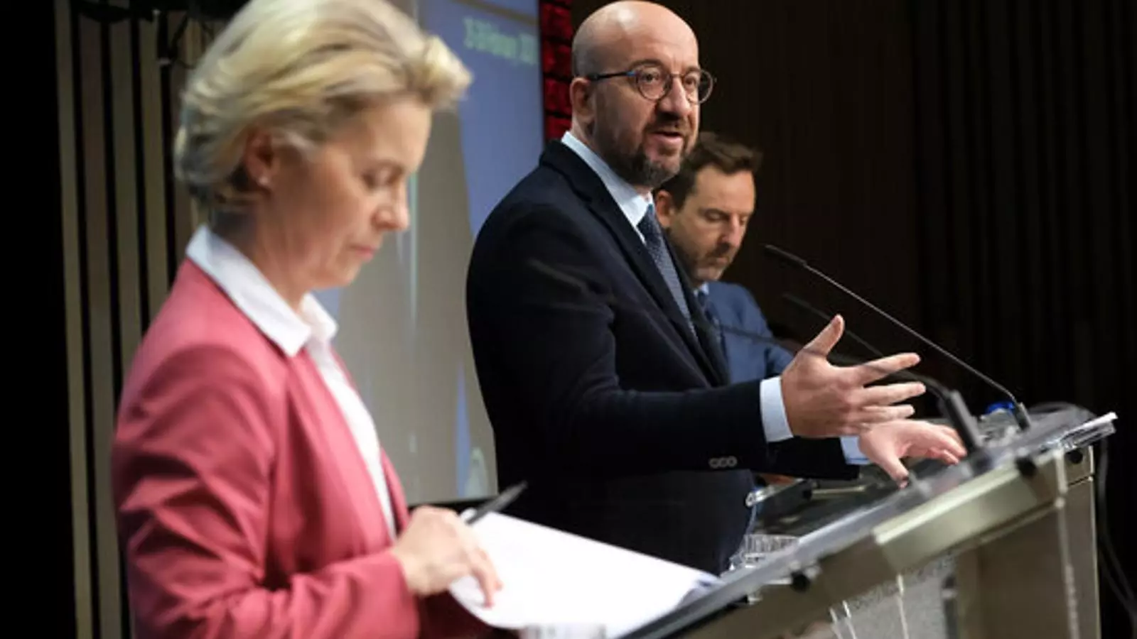 La presidenta de la Comissió, Ursula von der Leyen.