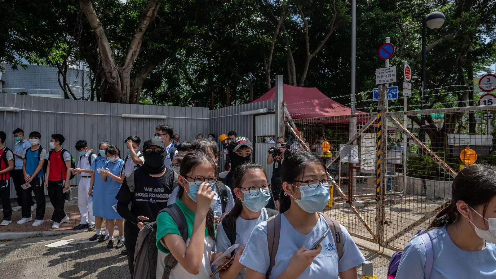 Escola a Hong Kong. Billy H.C. Kwok / Getty Images