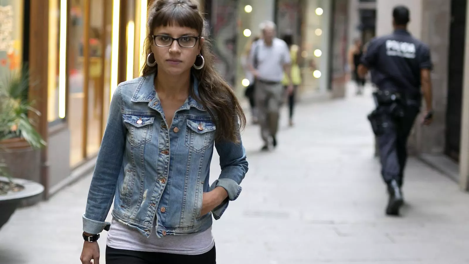 La regidora de la CUP Maria Rovira, que ha explicat el seu cas a l'ARA