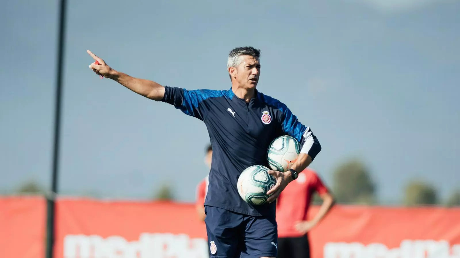 Pep Lluís Martí, entrenador del Girona