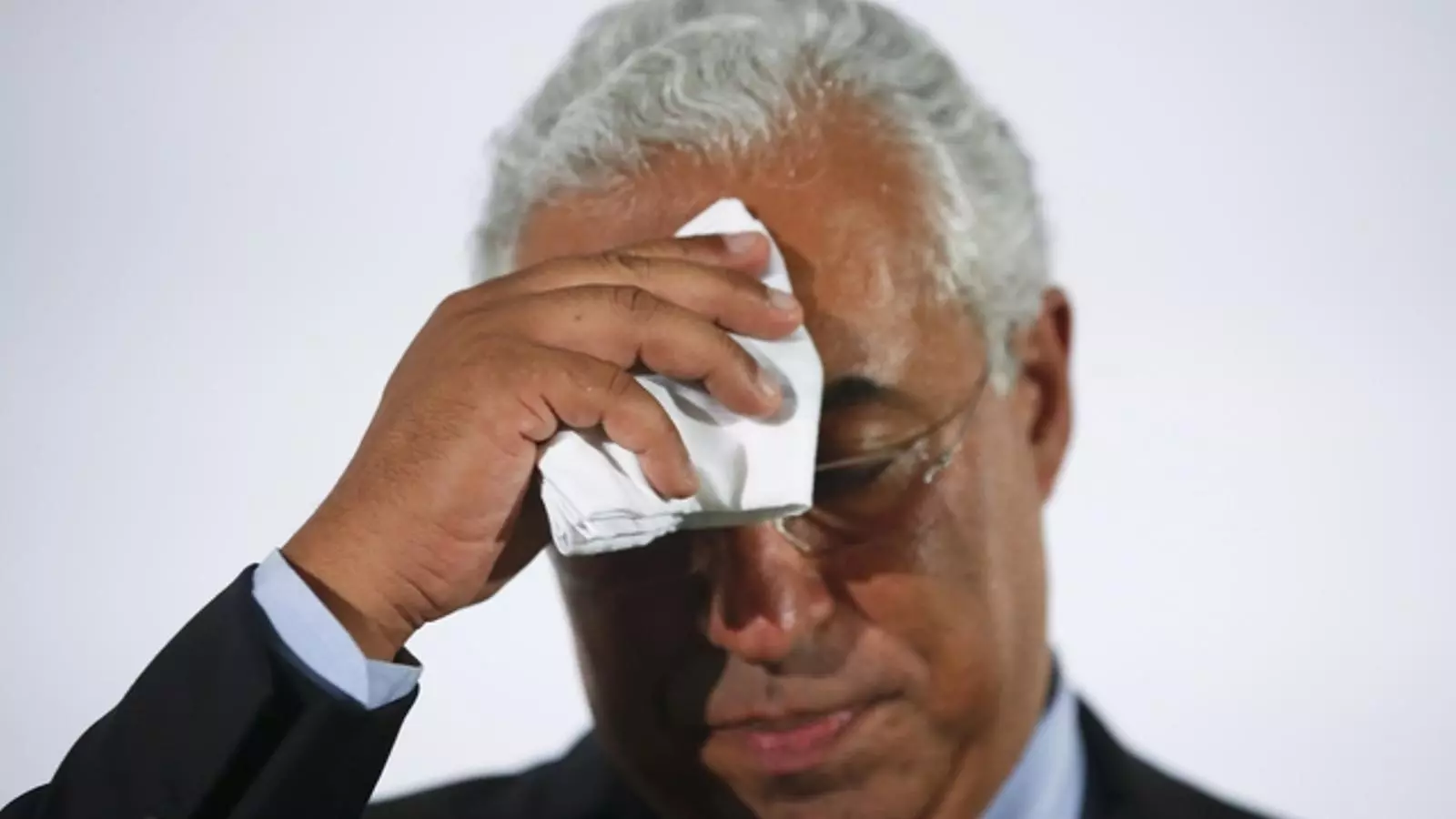 Antonio Costa, el líder socialista després de saber-se el resultats. REUTERS