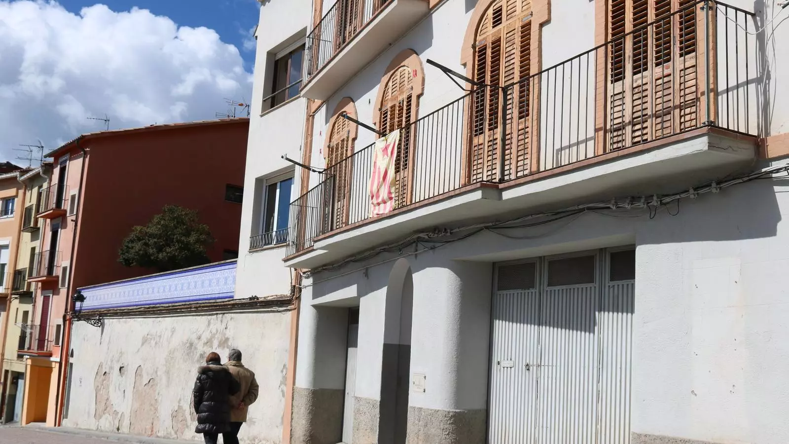 L'edifici de Berga on es va produir el crim, segons va confessar l'arrestat