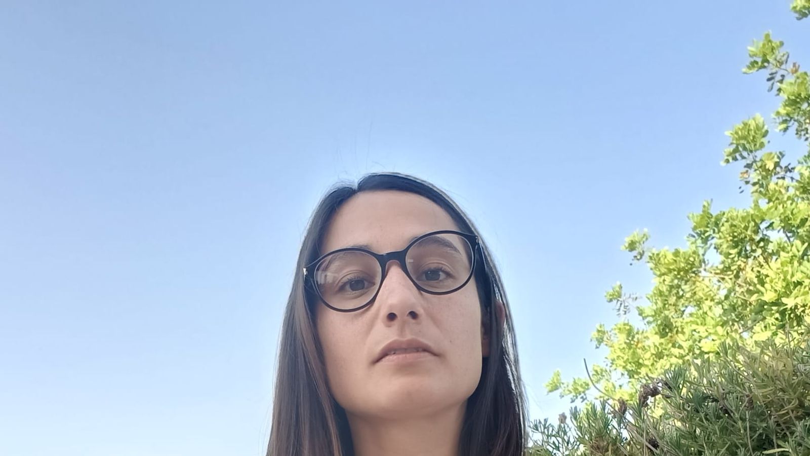The poet Llucia Serra Ferre.