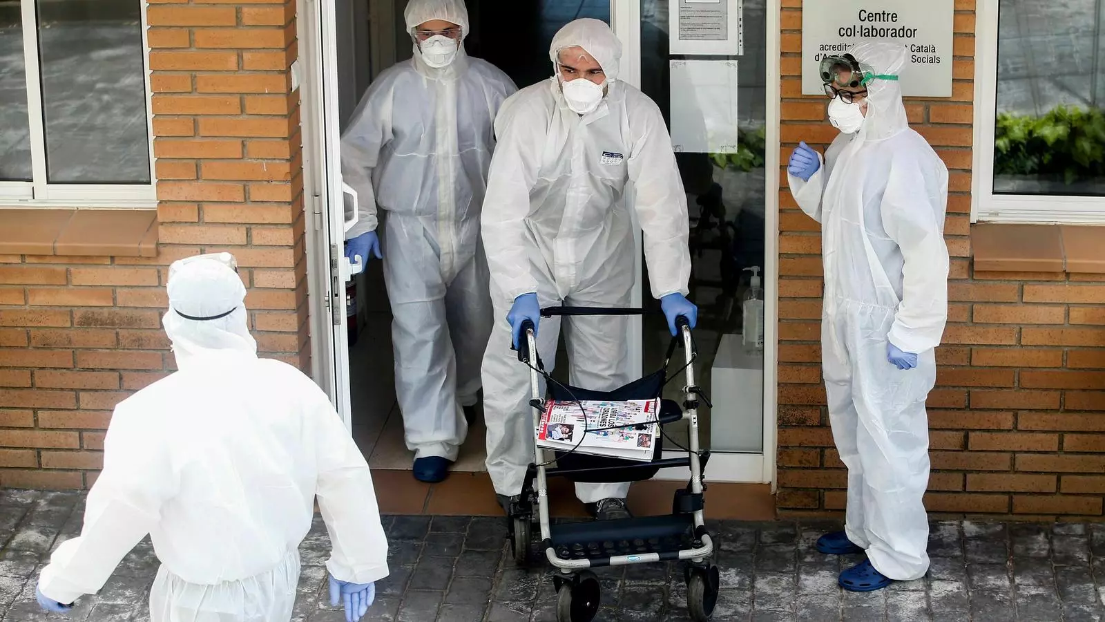 Personal de neteja a la residència Els Avets de Rubí